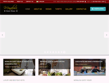 Tablet Screenshot of monalisaguesthouse.com